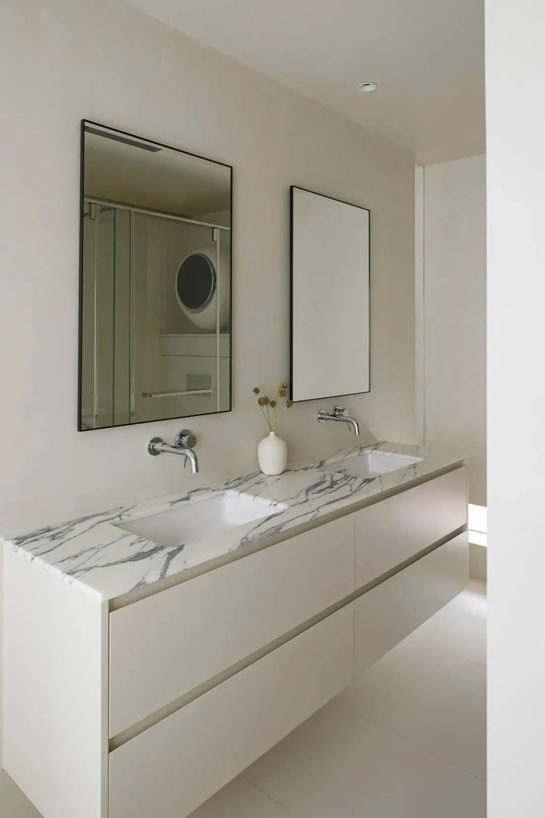 200㎡轻法式复古私宅，清冷文艺感拉满 | 意森空间设计-106