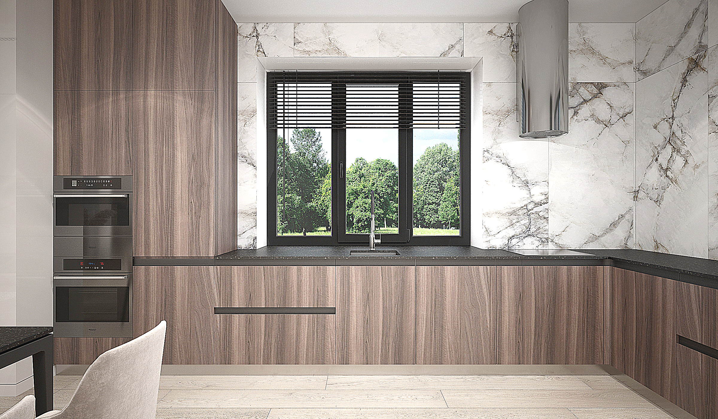 "Paints" Modren house 5, Kyiv region-5