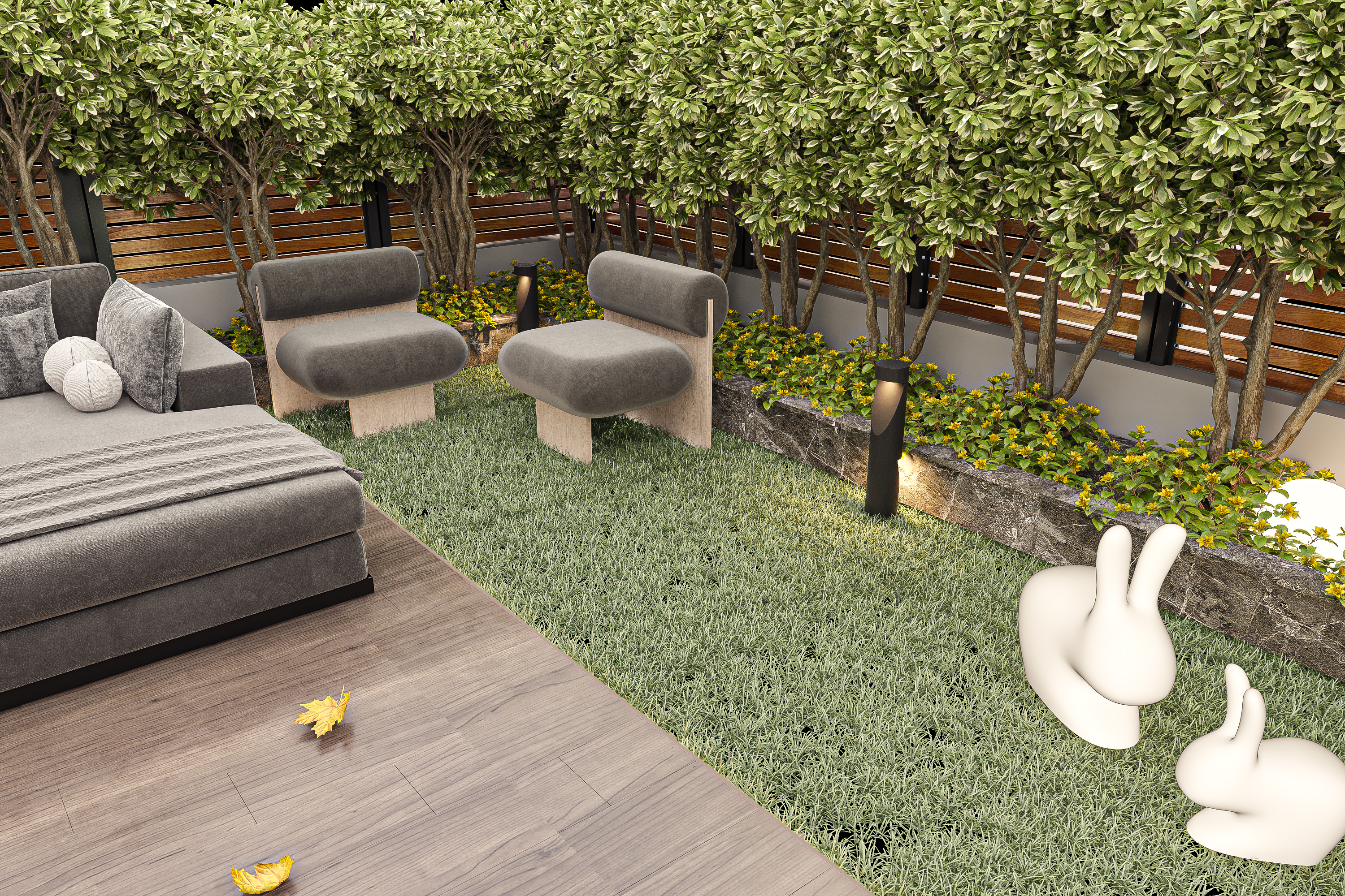 Entrance + Backyard design-4