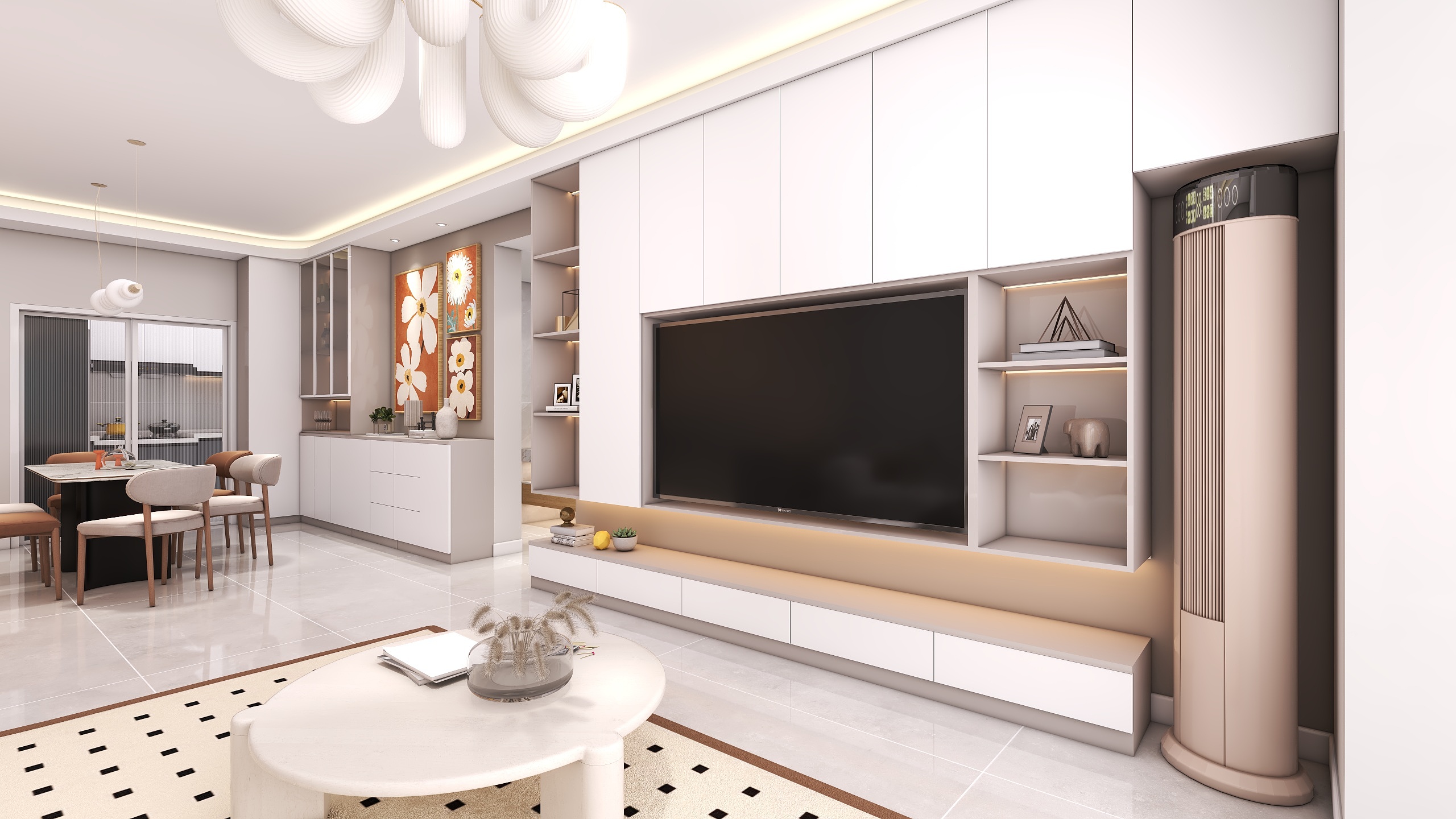 四川成都格兰玺城（113平方现代简约三居室）-8