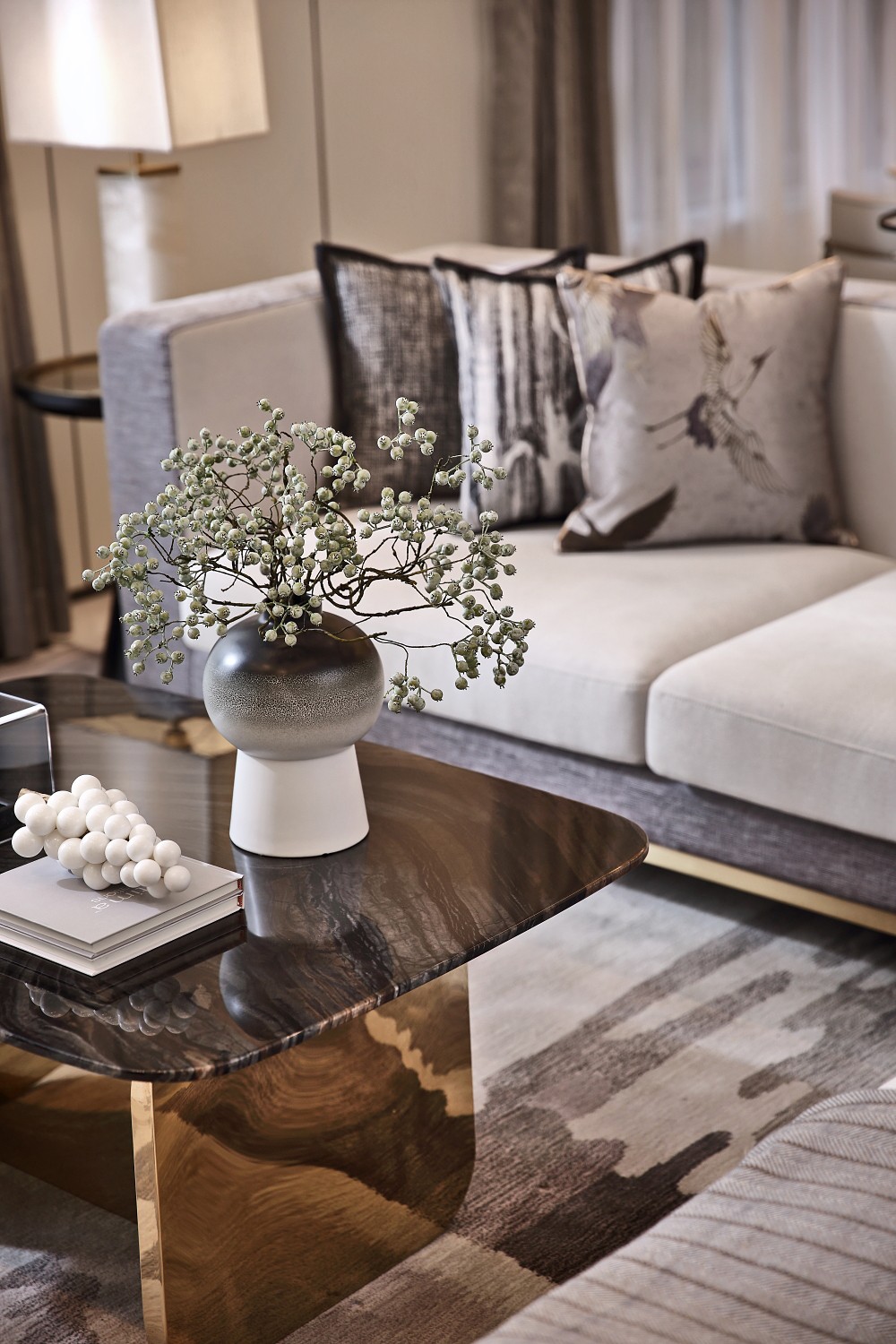 禧悦台项目二期18#新东方风格样板房-14