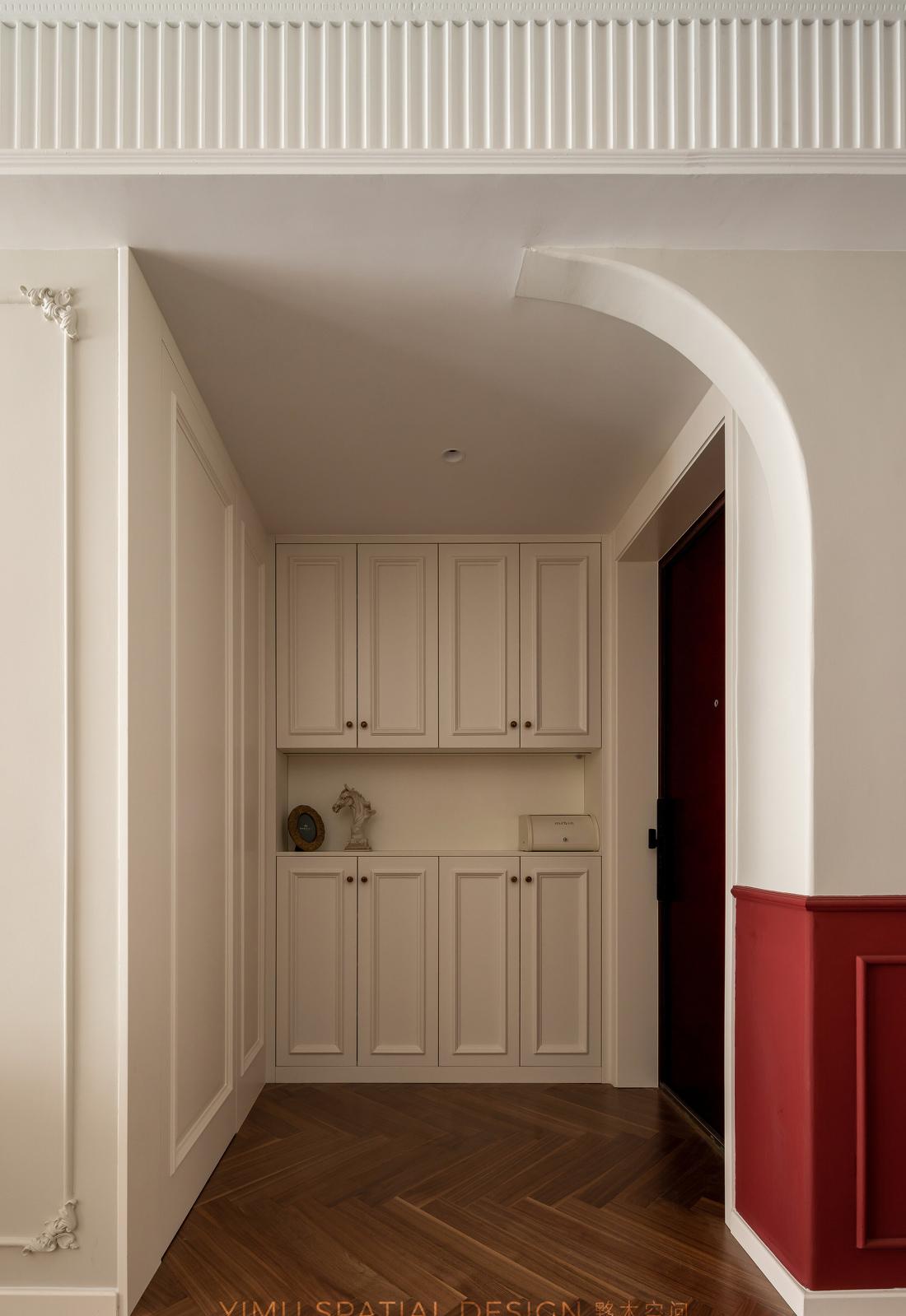 复古美式田园四室两厅设计-3