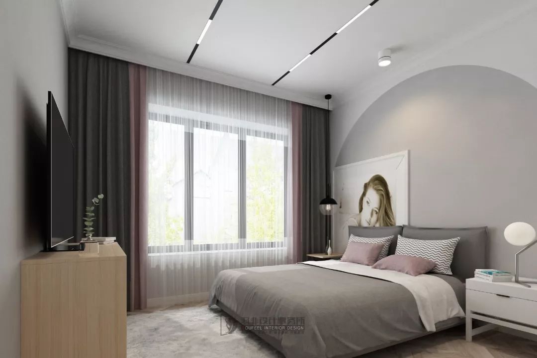 柳州正和城 D 区 96㎡北欧风家居设计——时光的另一面-38