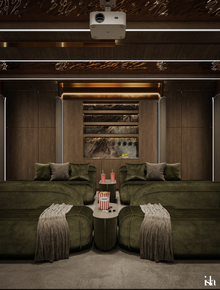 沙特阿拉伯家庭影院(注:KSA是沙特阿拉伯王国的英文缩写) 丨ISLA Architects(推测)-18
