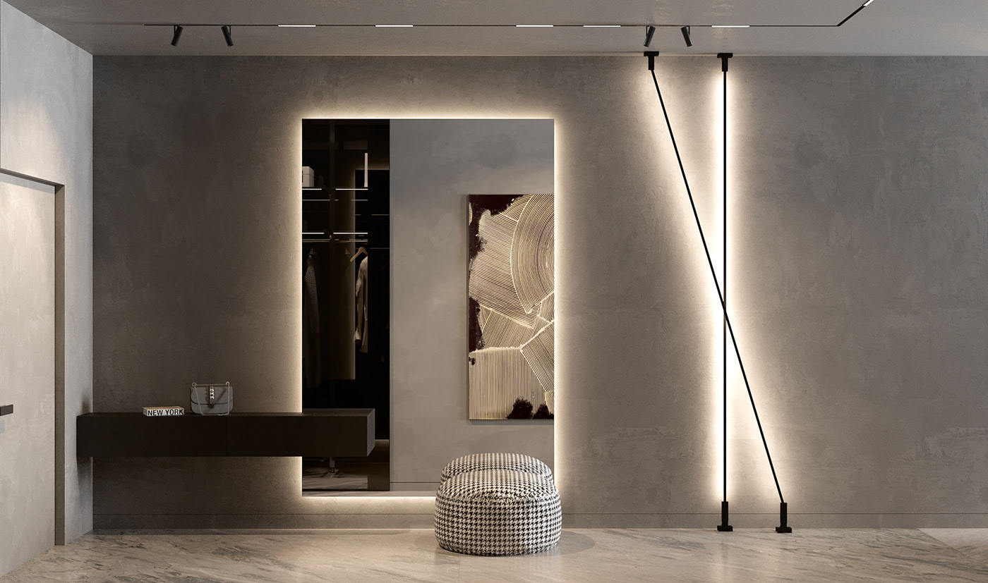 150㎡公寓设计，独特而有趣-2