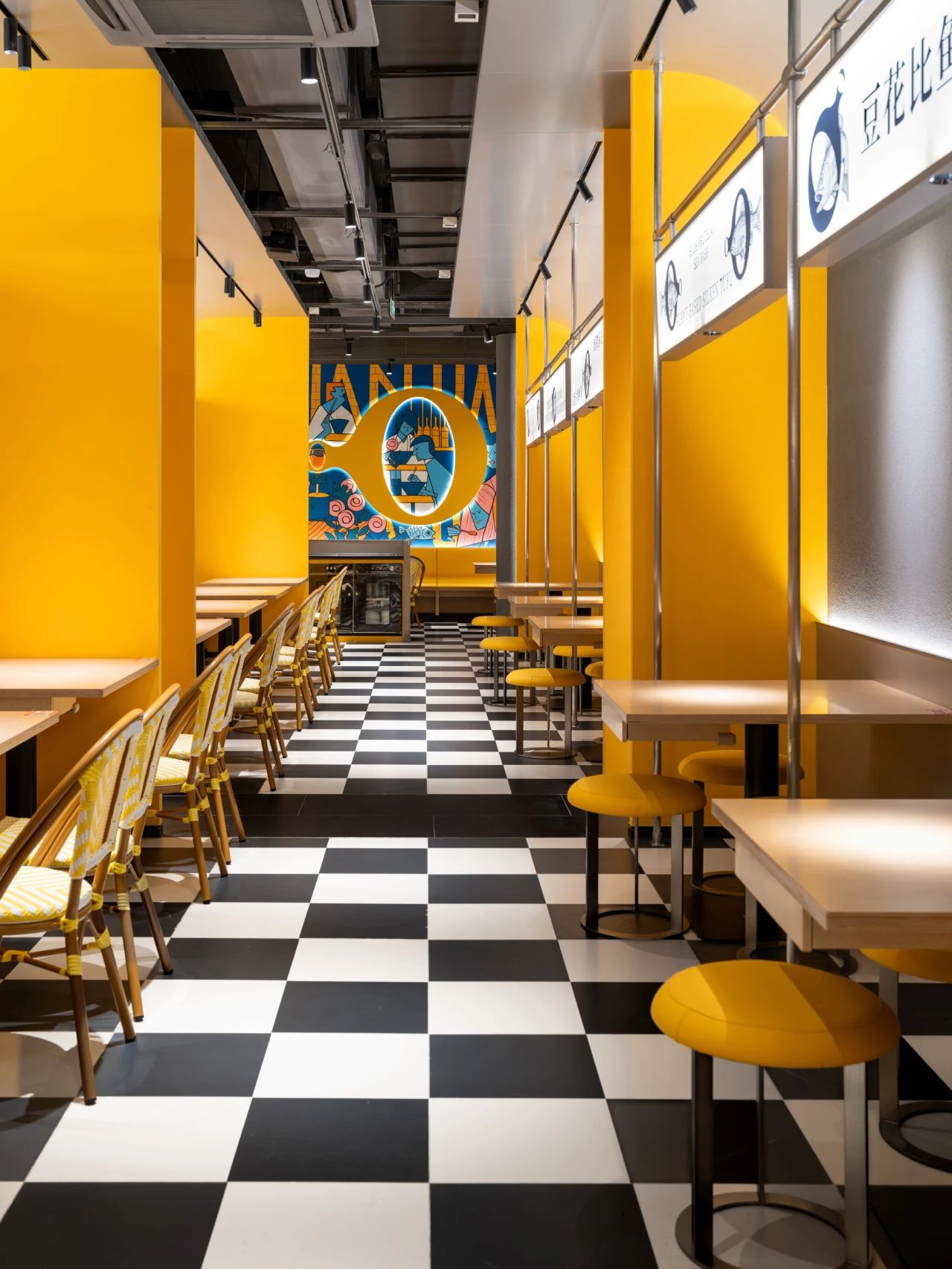 恋上圈圈豆花烤鱼丨中国南京丨杭州雷健室内设计有限公司-31