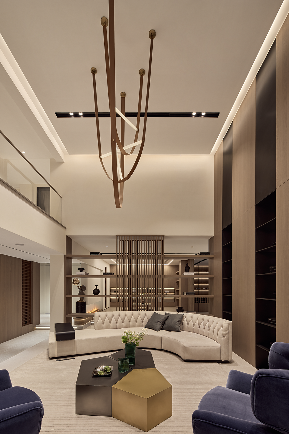 尚层大作：案例分享——1100㎡墅境私邸：漫行雅奢之境，淬炼空间的诗意哲学-24