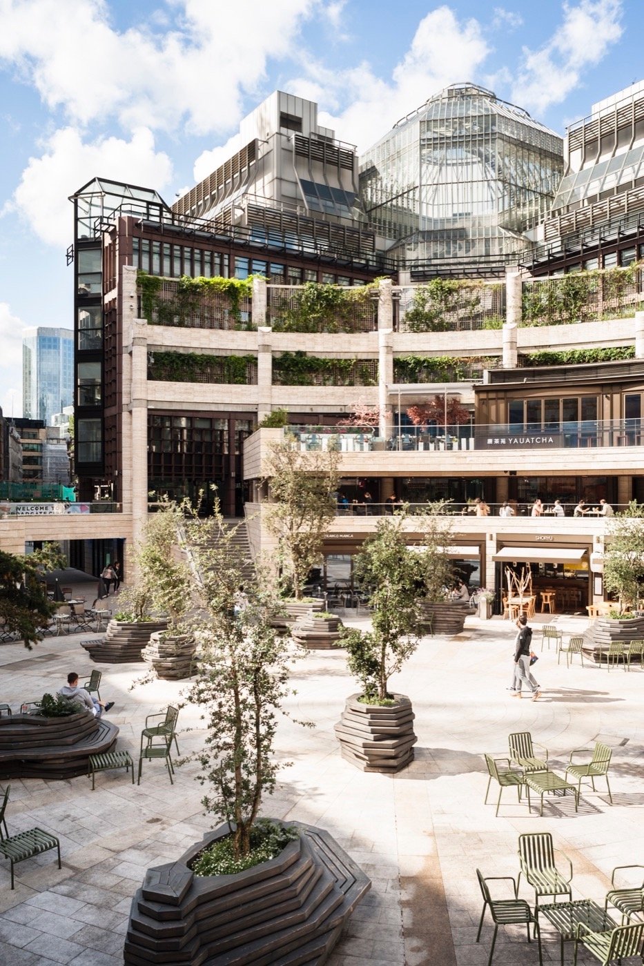 英国 Broadgate 公共空间景观丨英国土地和 DSDHA-13