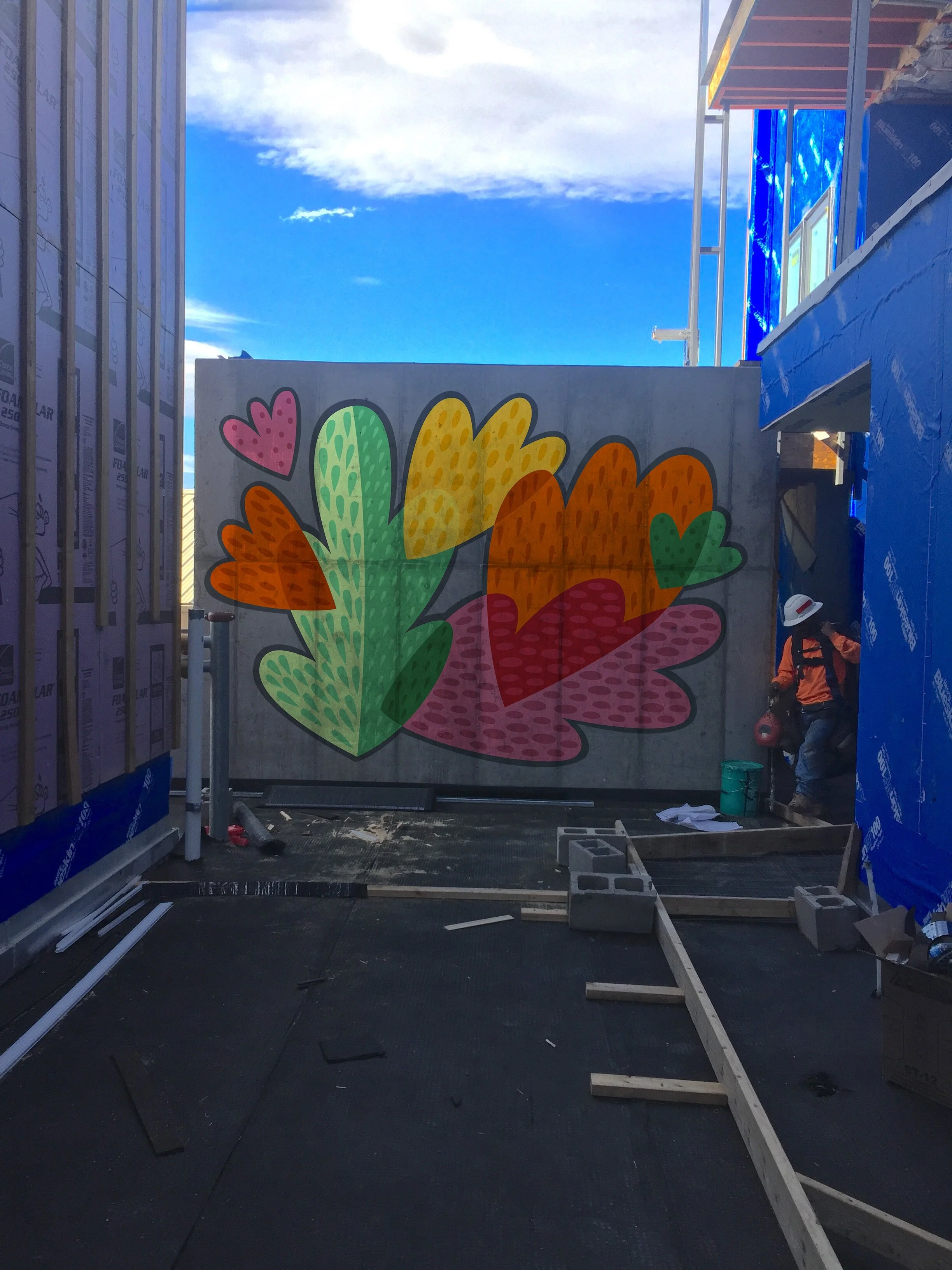 艺术的交融  境·界（这里The E·terior由于E·terior不是常规单词，E可能代表独特概念创造，terior类似interiorexterior词根有内外之意，结合A Confluence of Art整体艺术氛围，推测E·terior是营造独特概念境·界，和艺术的交融在主题上也匹配） -48