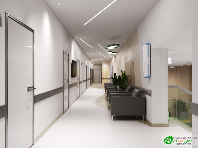 “Счастливый взгляд” 眼科诊所设计项目丨俄罗斯圣彼得堡-13