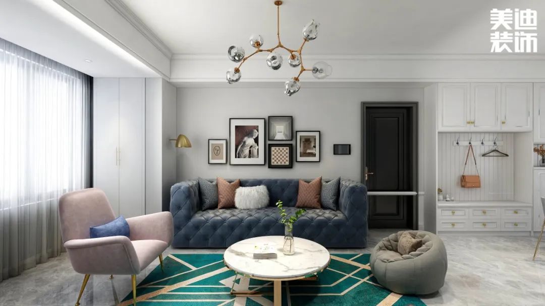 轻奢风装修设计,品质生活追求-9