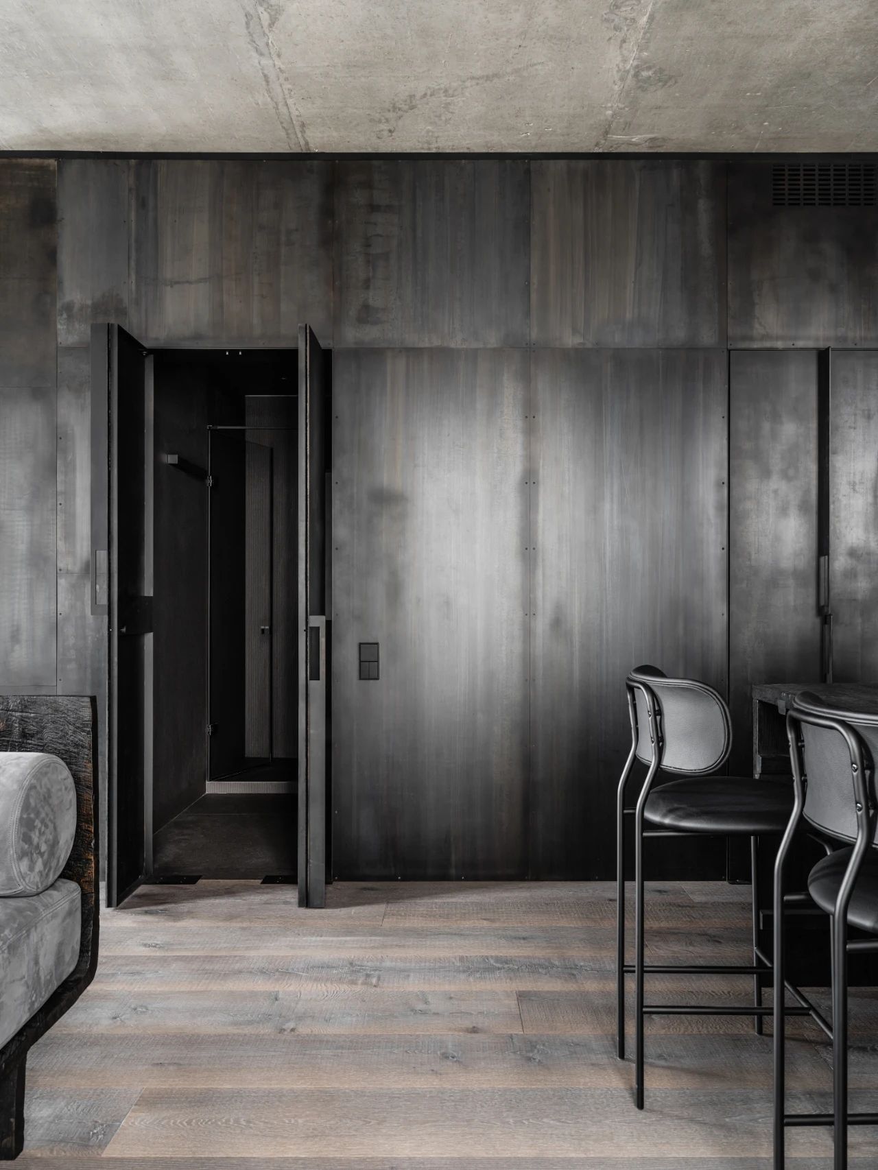 莫斯科公寓室内设计丨俄罗斯莫斯科丨Ariana Ahmad 设计工作室-25