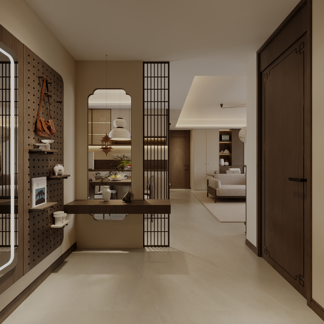 118㎡和萃澜庭 · 东方意境入新居丨苏州锦华装饰-0