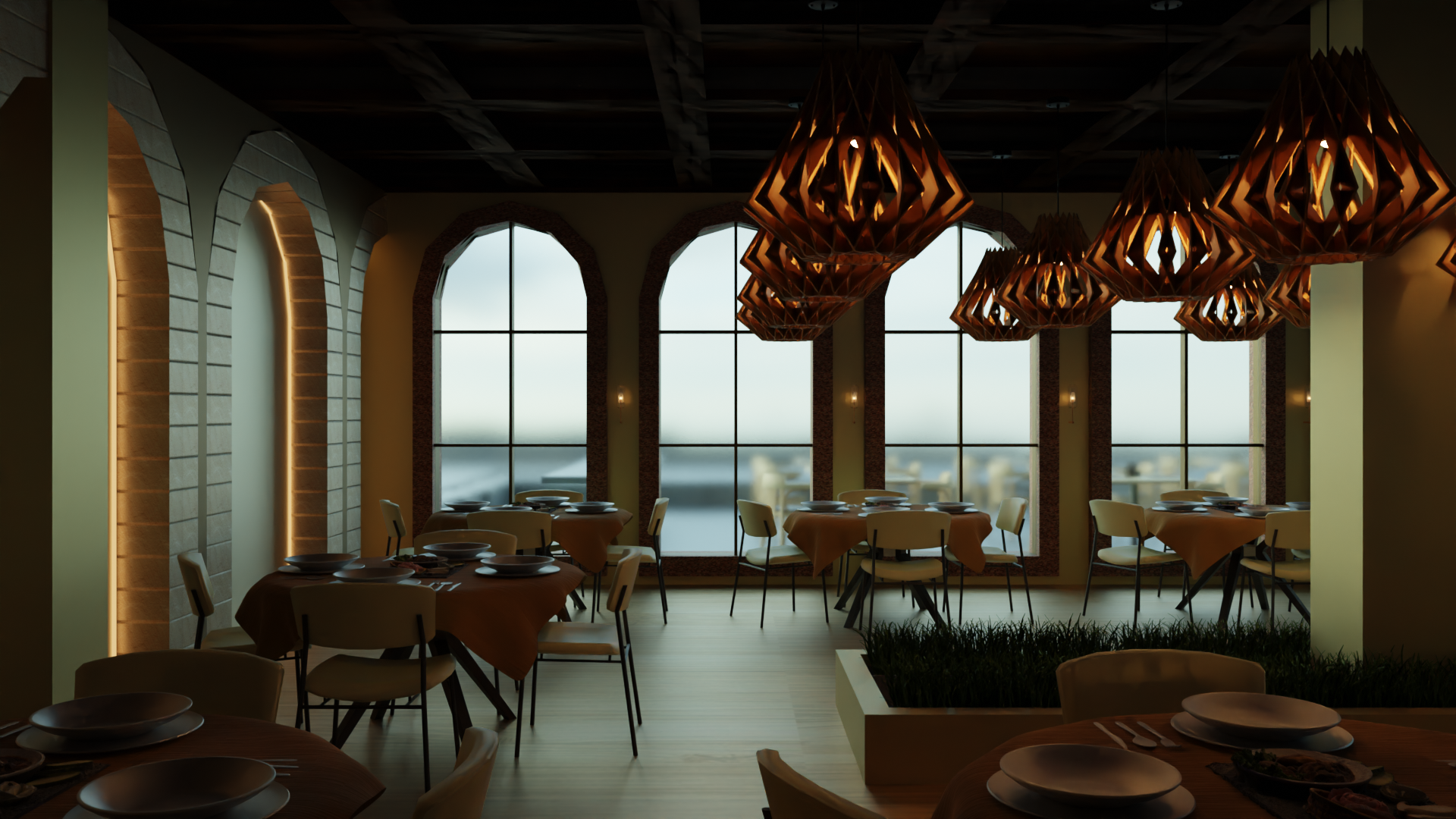 Rebranding restaurant (EL-PRINCE) | Interior Design-23