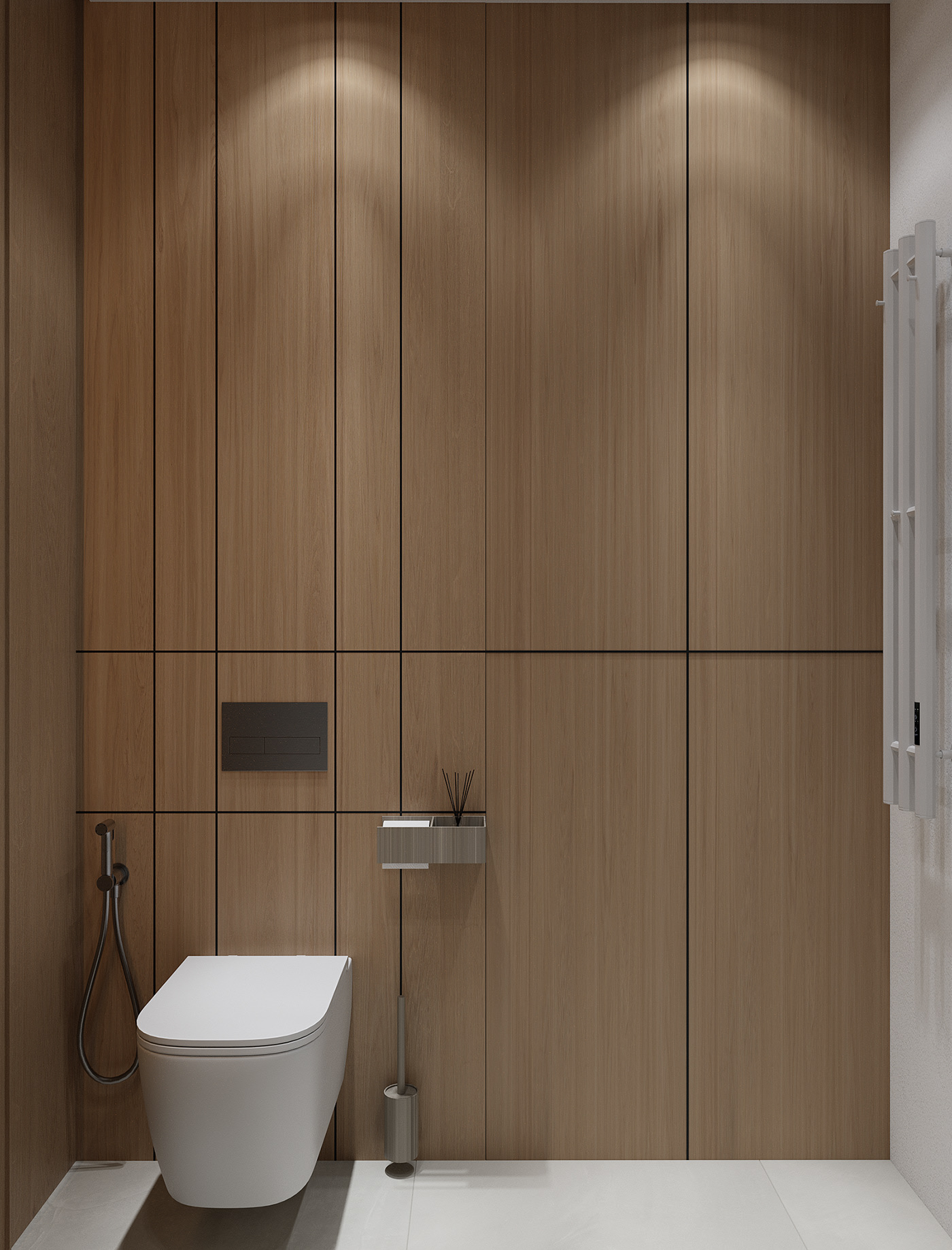 80㎡两居室公寓设计丨Elena Maksimiuk-78