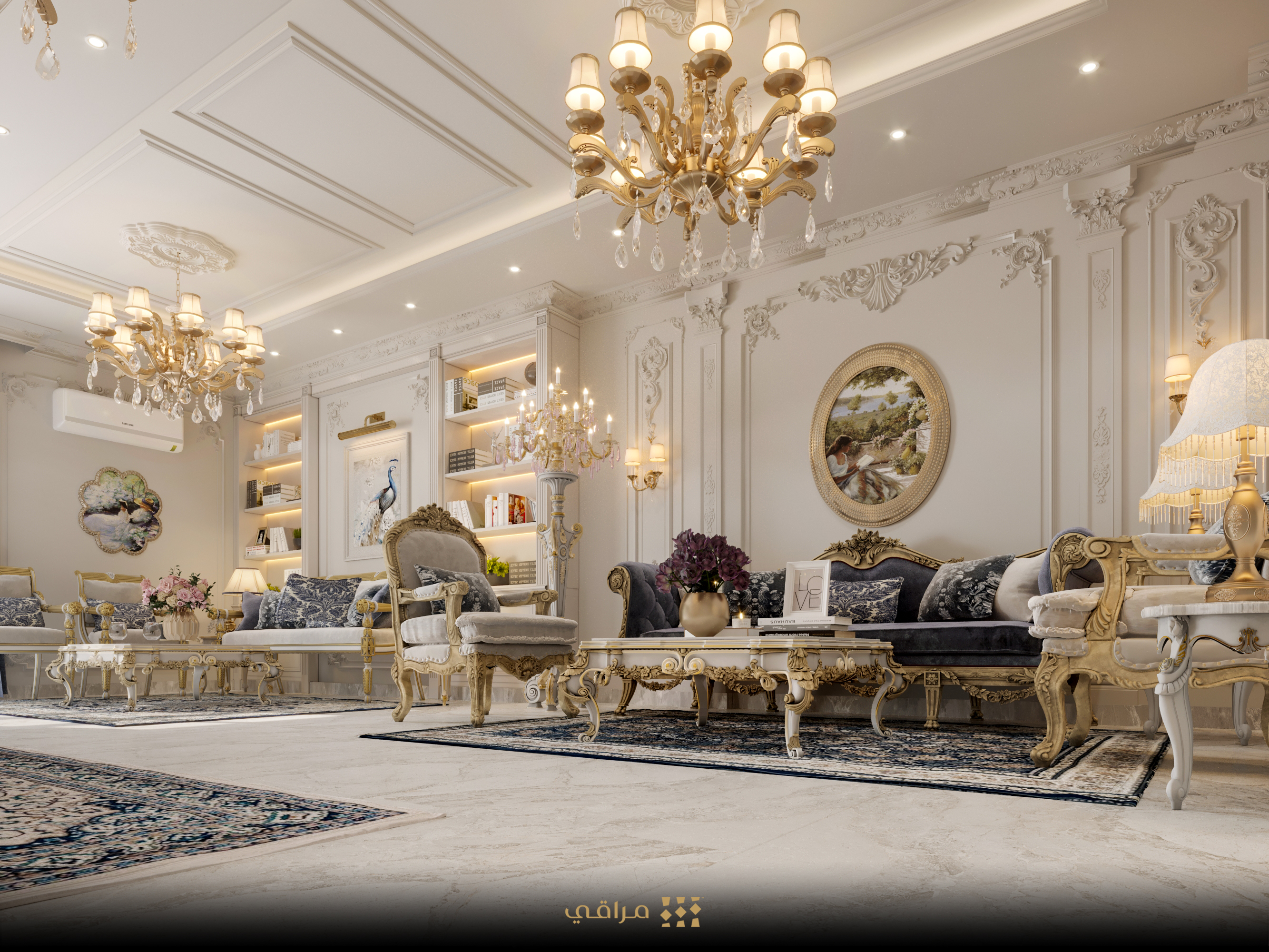 Reception,5th Settlement 接待处设计-15