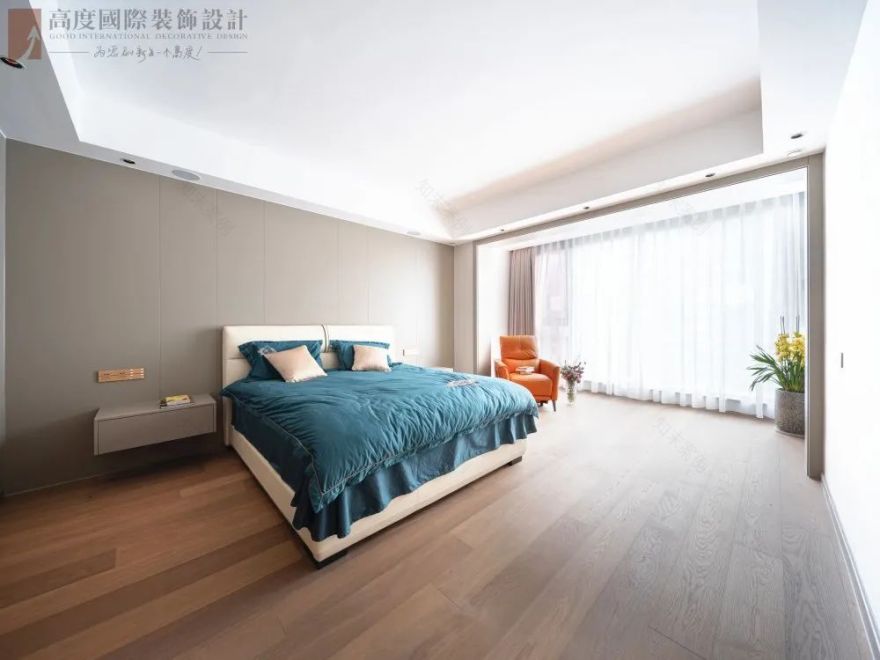 现代轻奢风格纯水岸别墅设计丨中国武汉丨高度国际装饰设计集团武汉公司-50