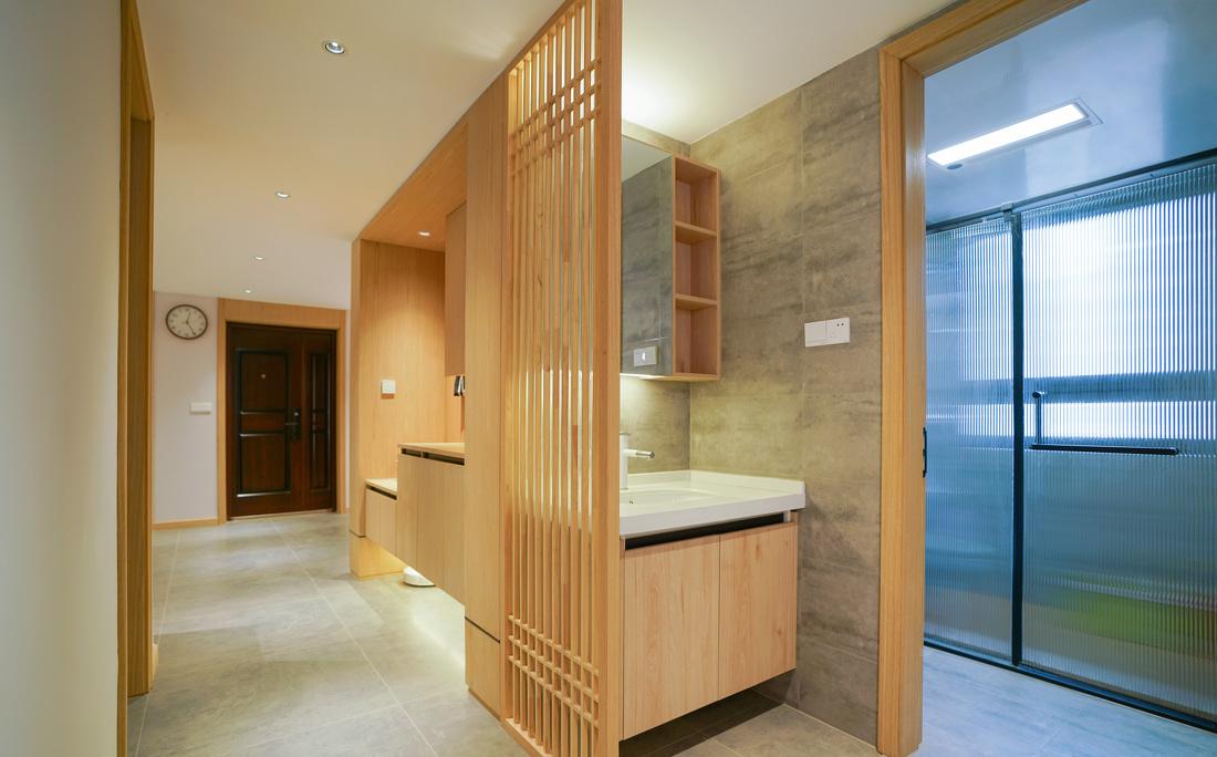 米度设计丨暖暖日式风，打造全面屏的家-39