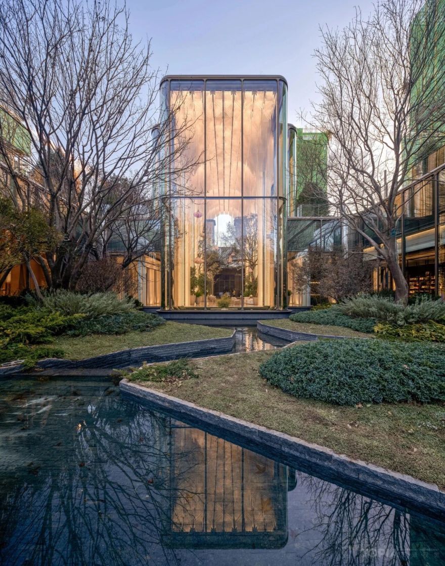 新作 DIA —— 写意山水 · 落日熔金「北京·华润置地 臻澐四季花厅 Urban luxury natural art」丨中国北京丨GAD吴轩-27