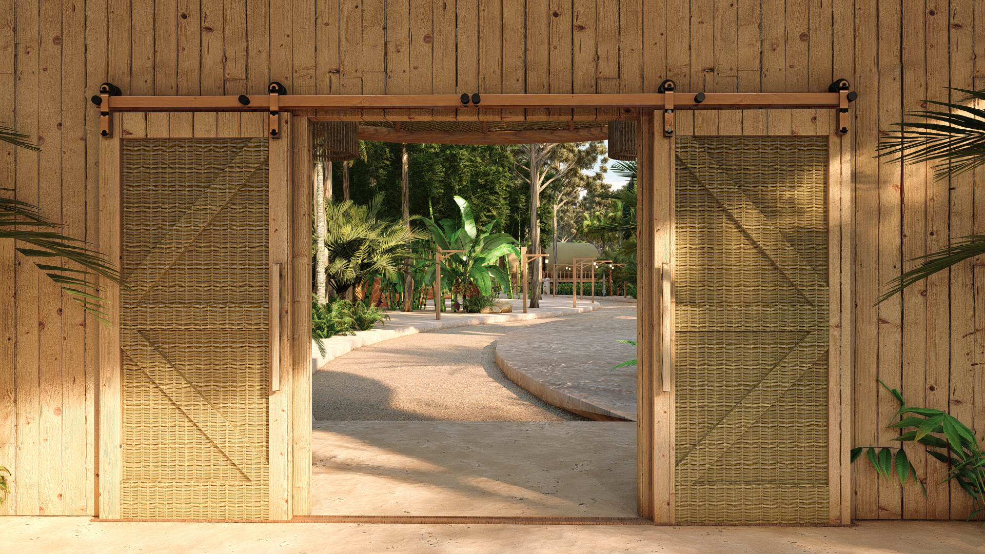 PROJECT _ LONG HAI ECO RESORT _ GATE ENTRANCE-2