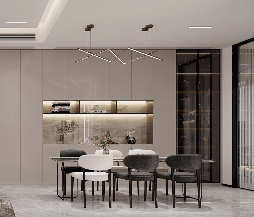 广州黄埔科学城沁园现代优雅轻奢别墅设计丨中国广州丨尚层装饰(广州分公司)-90