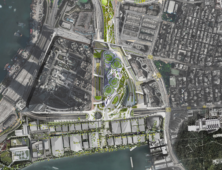 香港高铁西九龙总站TOD封顶 / Zaha Hadid Architects-7