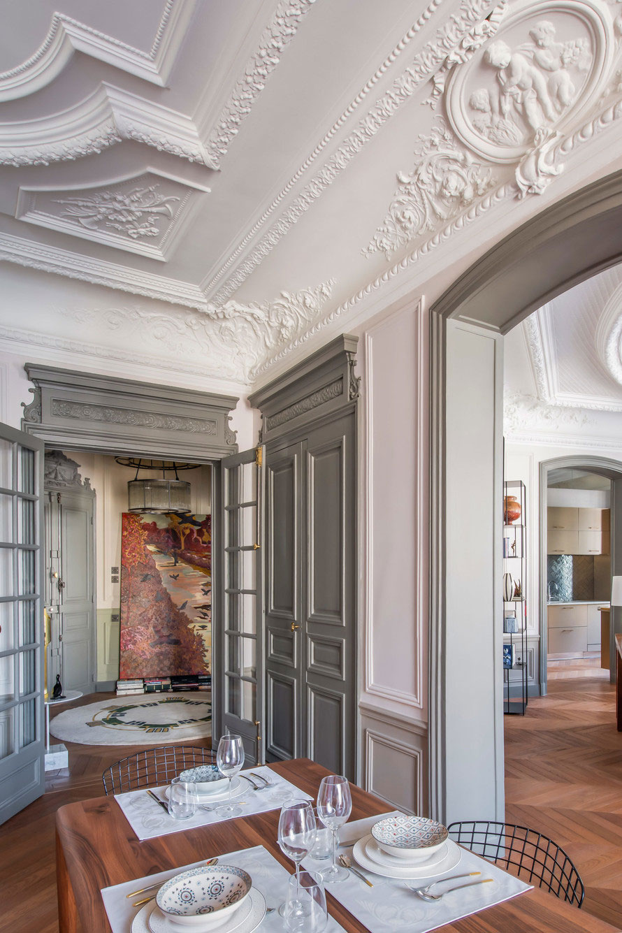 巴黎歌剧院旁的华美古典公寓-7