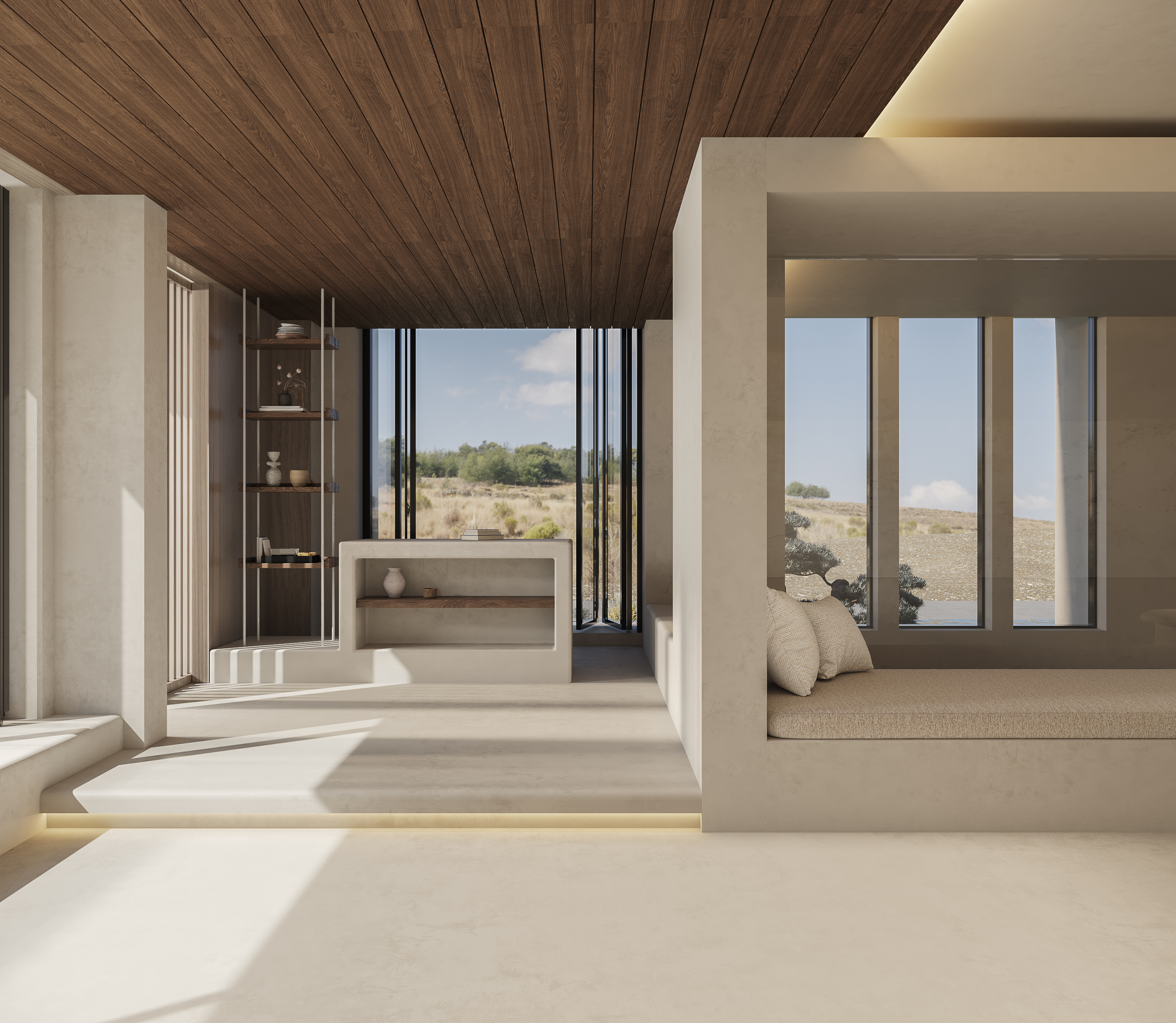 绘感视觉设计——诧寂风名宿空间设计案例-17