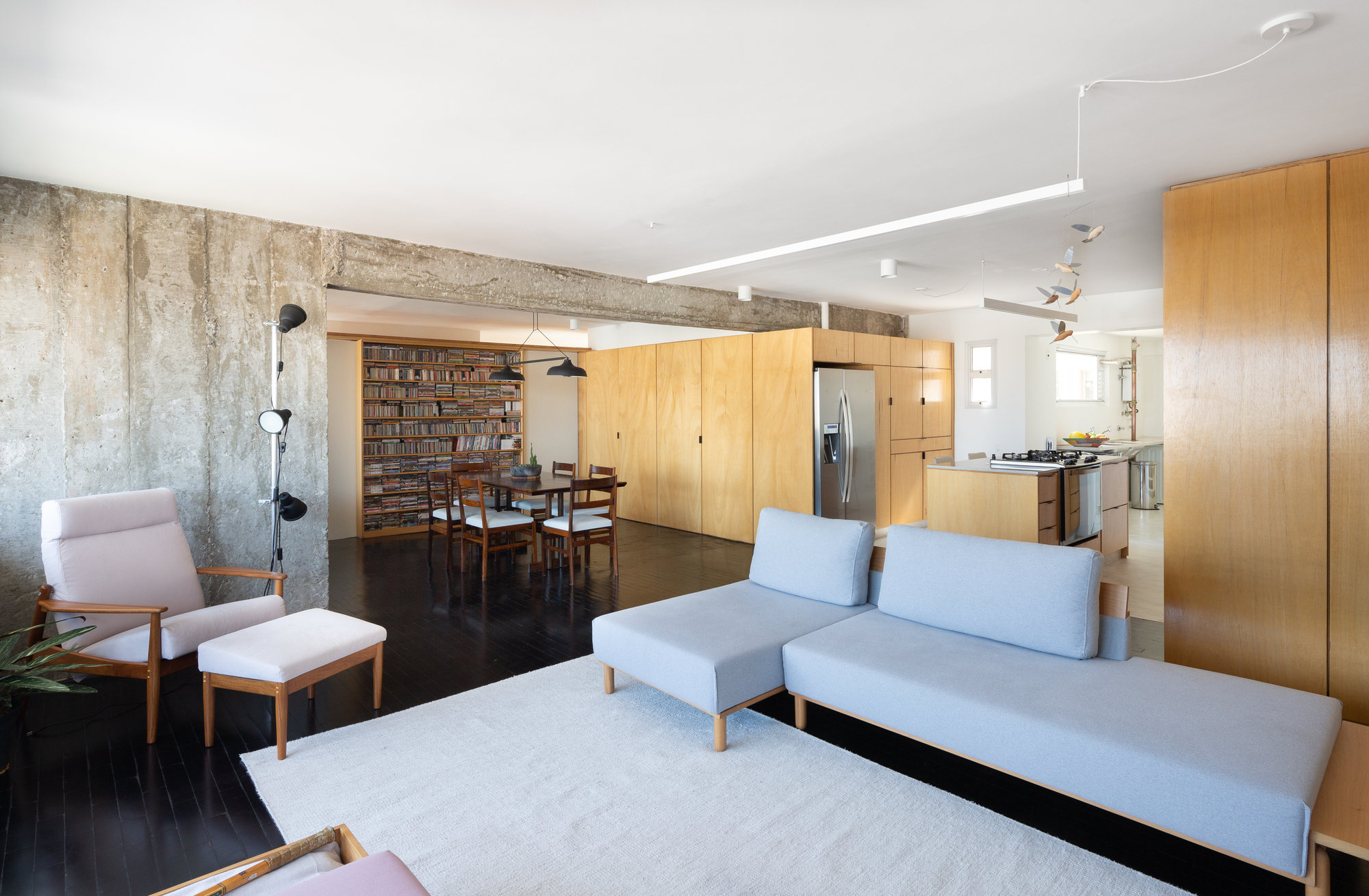 巴西 Mooca 社区 60 年代公寓的翻新之旅-12