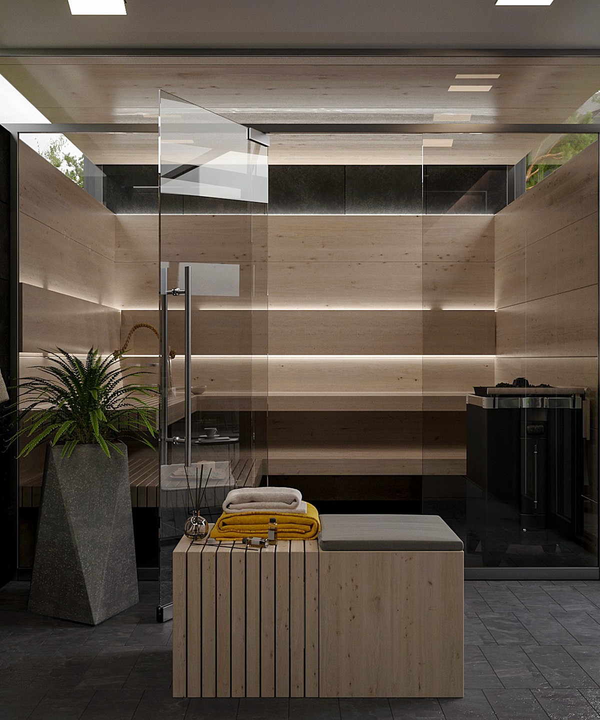 110平 简约工业风-5