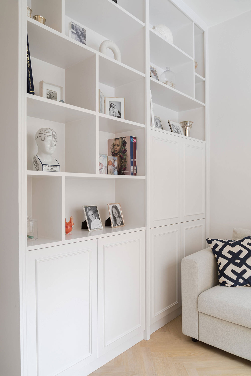 斯德哥尔摩优雅白色公寓,超大空间与精致装饰的完美结合-15