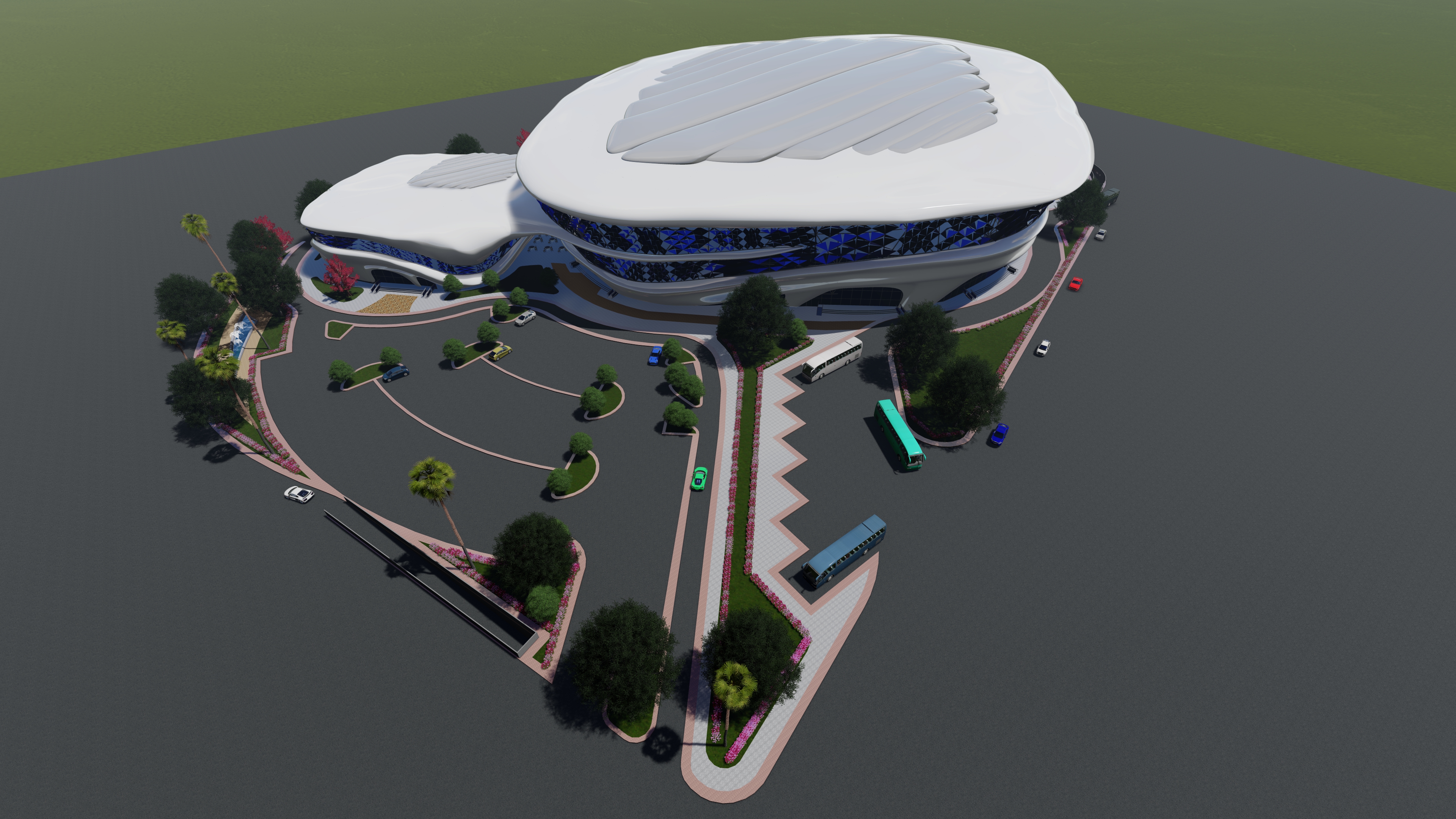 竞技场体育馆丨埃及丨Ain Shams University 建筑系-15