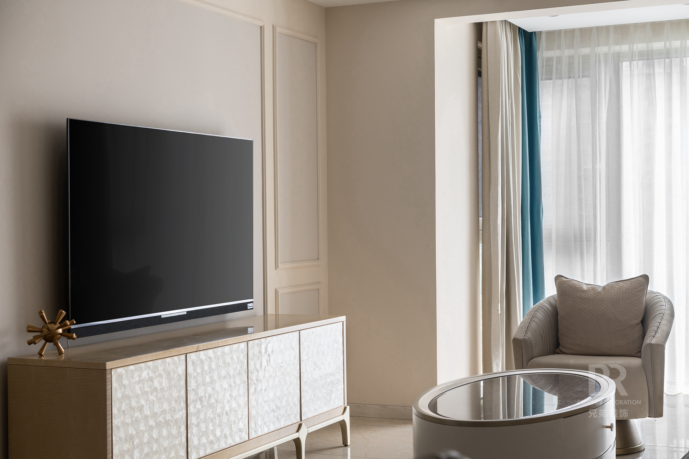 重庆阅江阁 88㎡奶油风格闺房设计丨重庆兄弟装饰公司-13