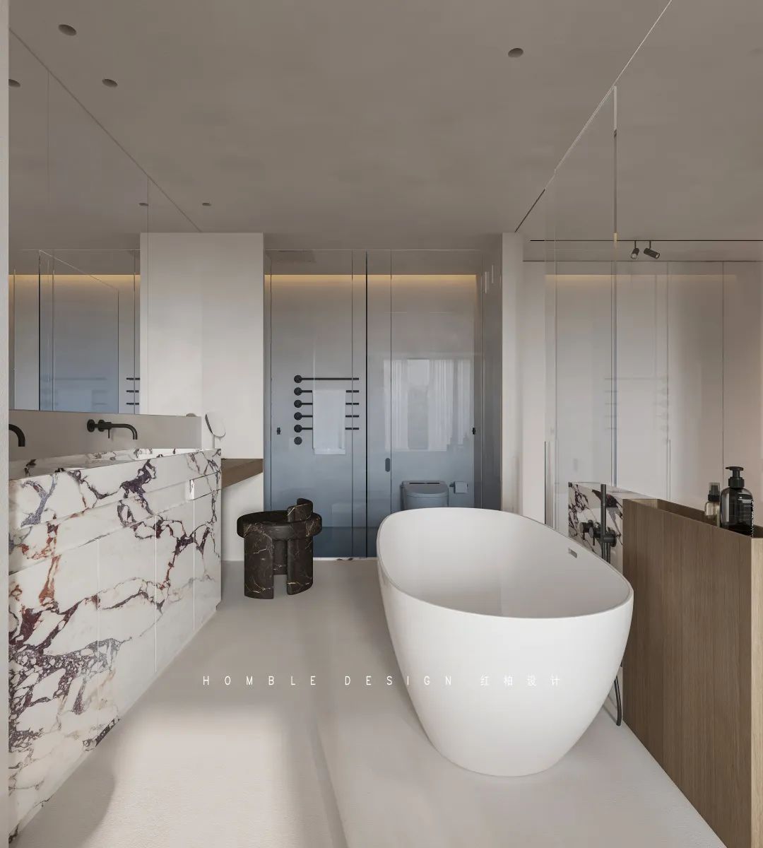 华润城·润府极简风私宅丨红柏设计-30