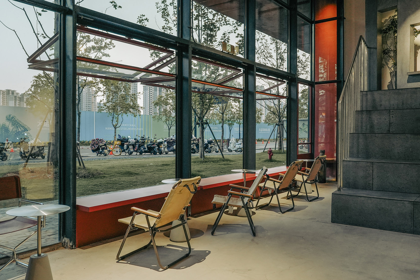 Teagenius新茶饮杭钢遗址公园店丨中国杭州丨微筑设计工作室(Microcosm_Arc Studio)-49