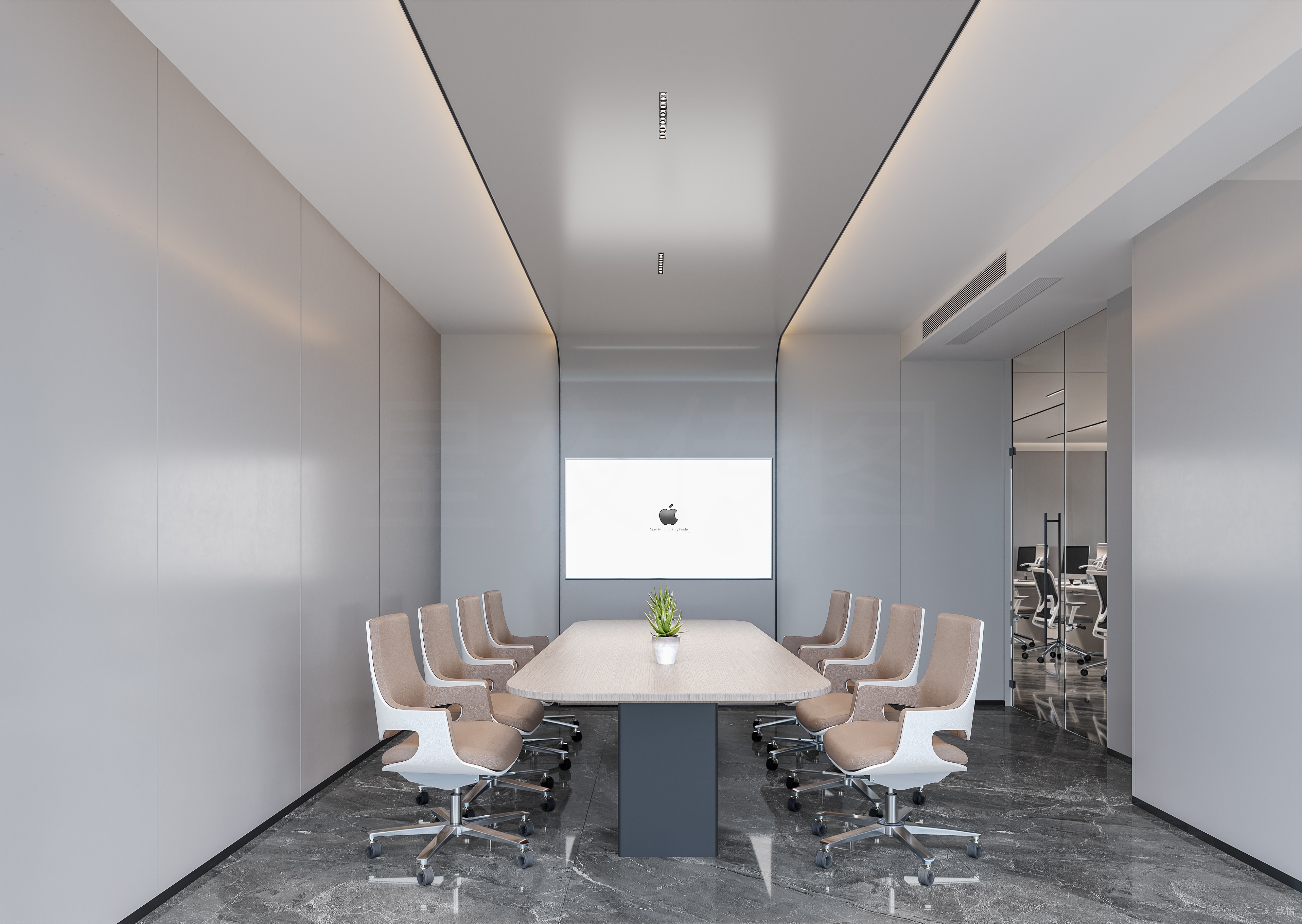 办公空间设计，“新”与“旧”的碰撞-4