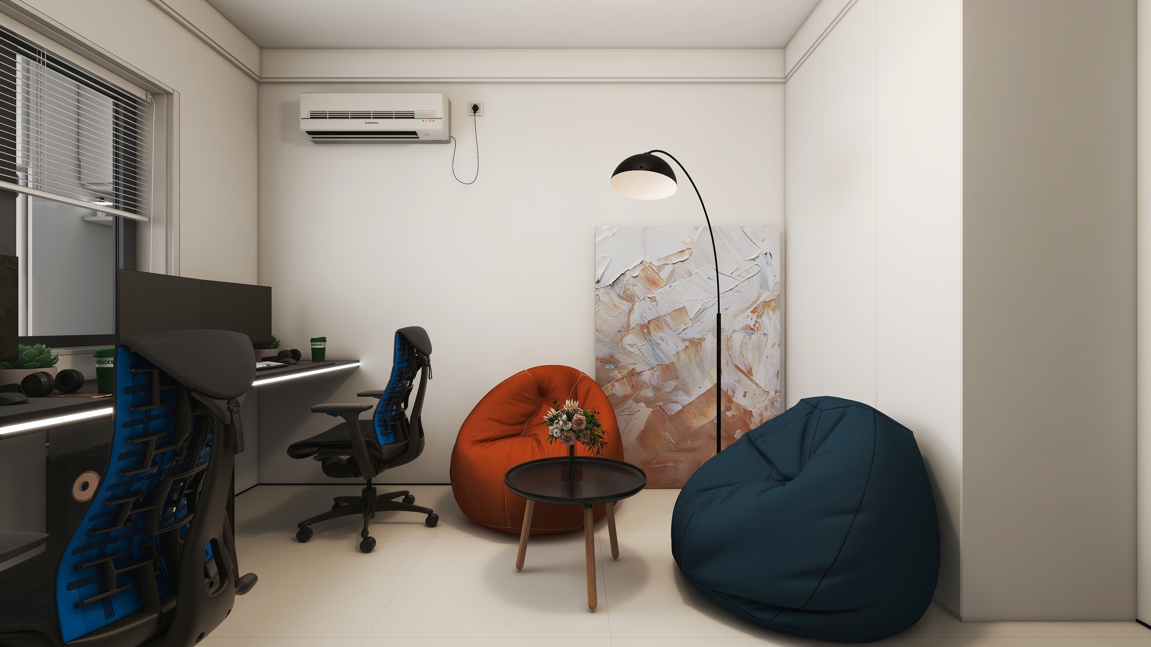 同乐路10号院现代简约94㎡2室-22