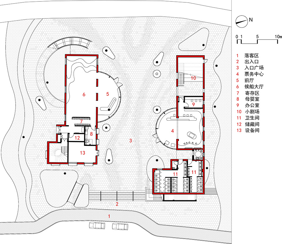 岳阳华菱港旅游码头游客中心丨中国岳阳丨URBANUS都市实践建筑设计事务所-102