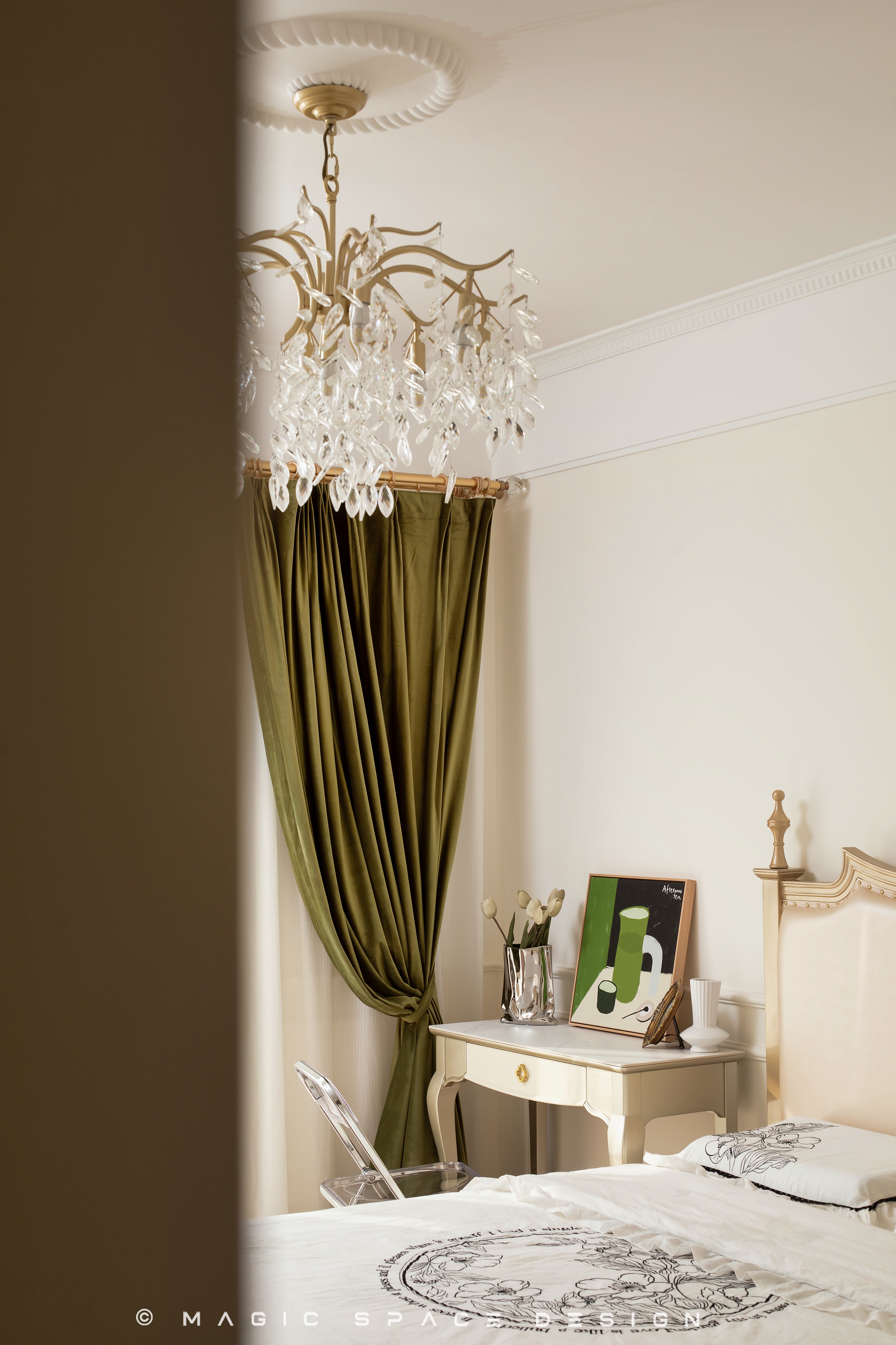 暖阳下的温柔轻法式丨麻吉家装定制-47