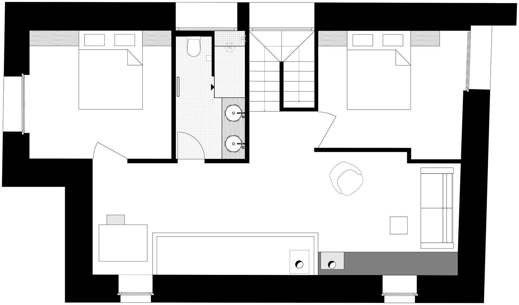 阿尔卑斯山间住宅，瑞士 / Ralph Germann architectes-36
