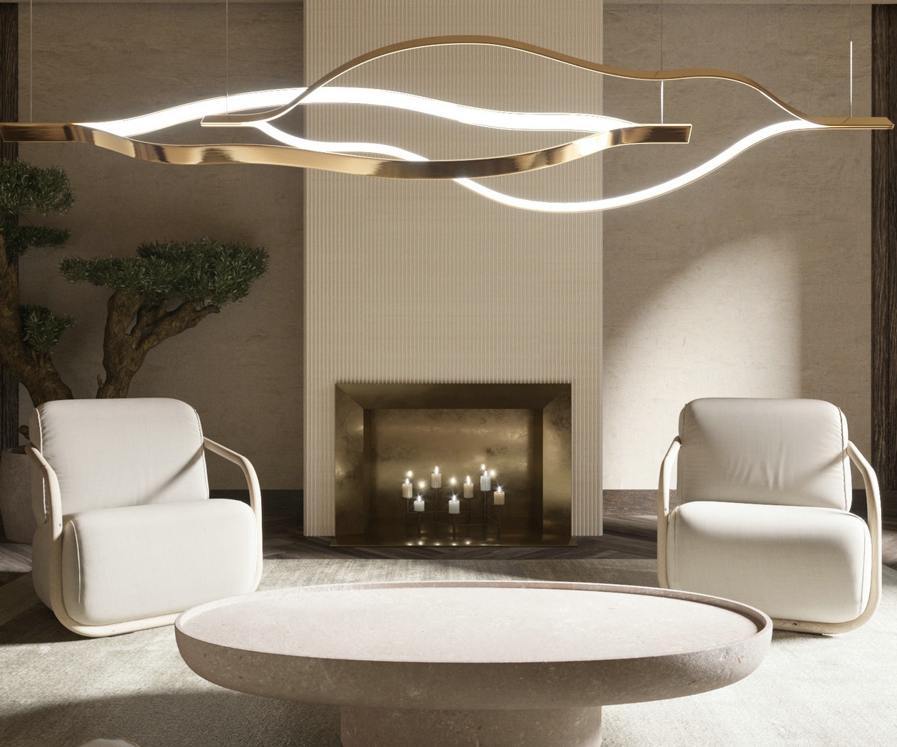 Maksim Mironov设计 暖色系诧寂风-0