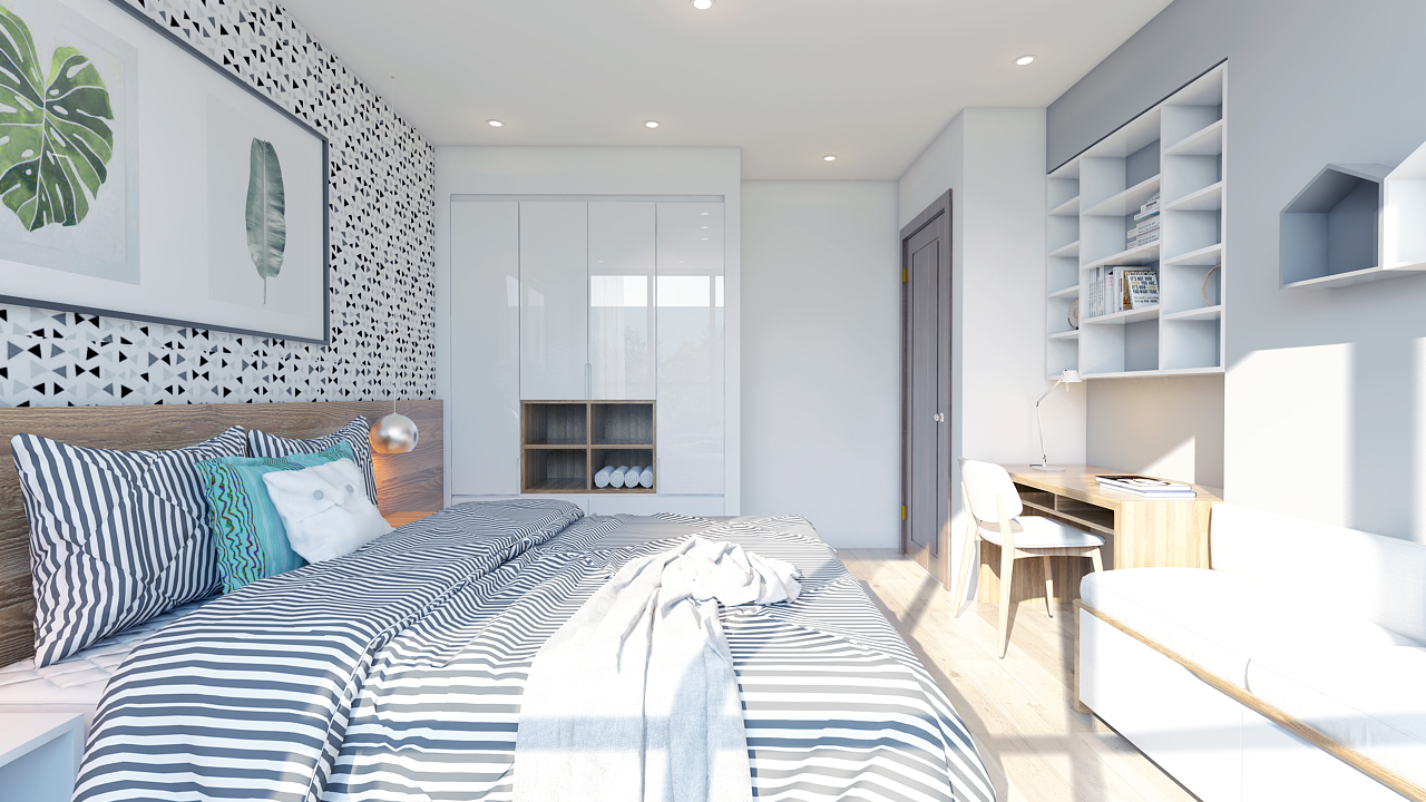 越南胡志明市公寓设计展现现代居住美学-17