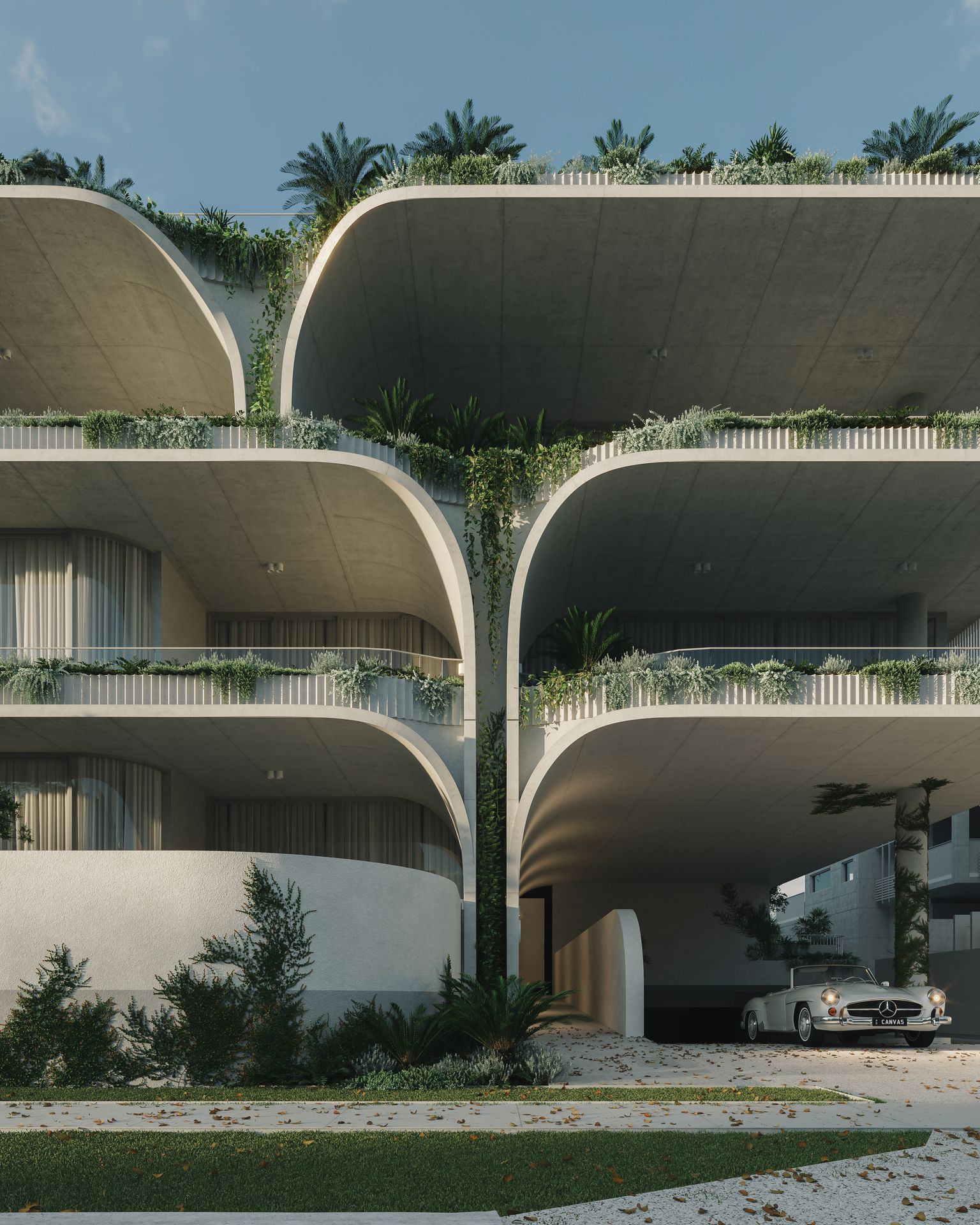 帆布住宅楼丨澳大利亚丨Bureau Proberts-1