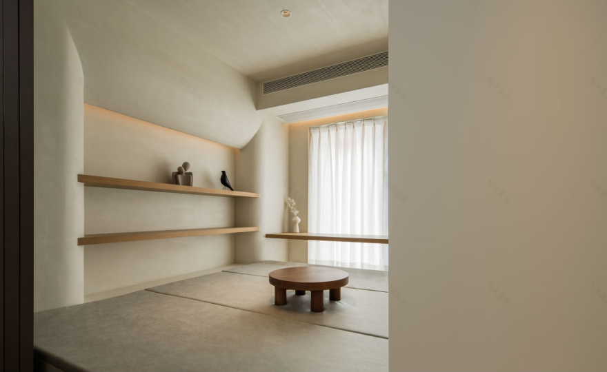 弧光之舞 · 温柔居家空间的设计艺术-19