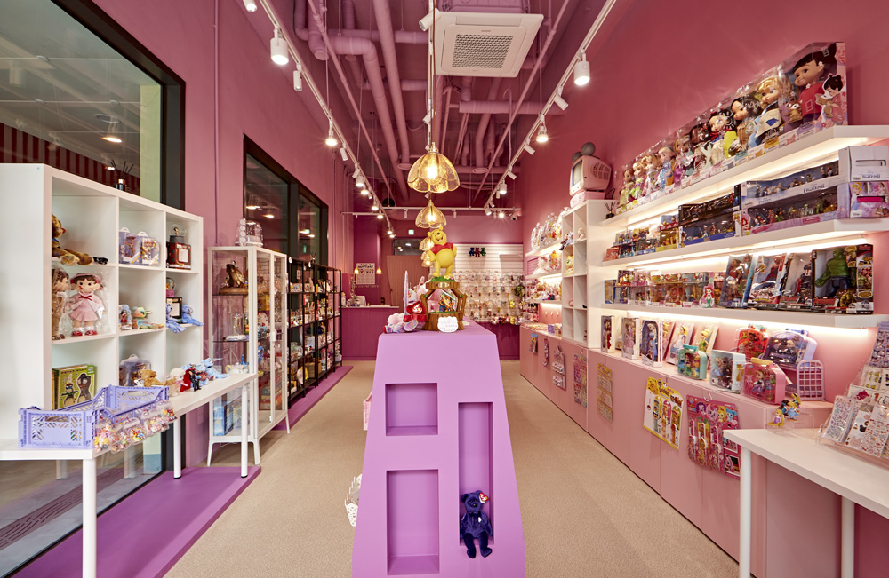 15 坪小商店以蓝点评为室内设计佳作-4