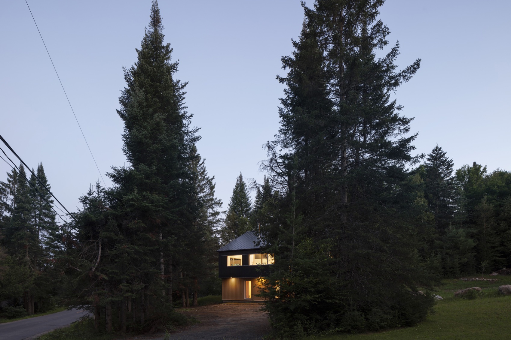 B+L住宅丨加拿大魁北克丨DESK architectes-57