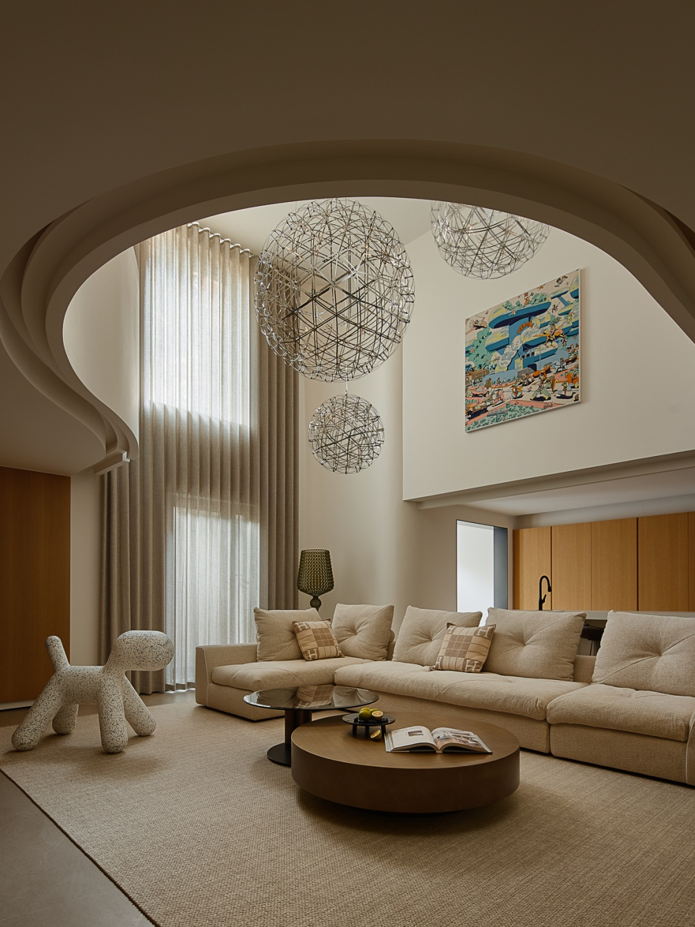 流动柔和的美感丨底层复式-0