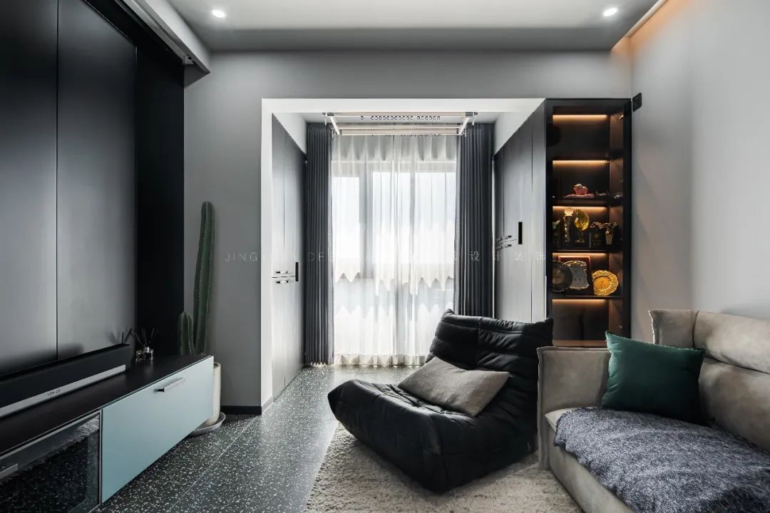 古北尚郡 80㎡现代简约一居室,个性自由的空间-31