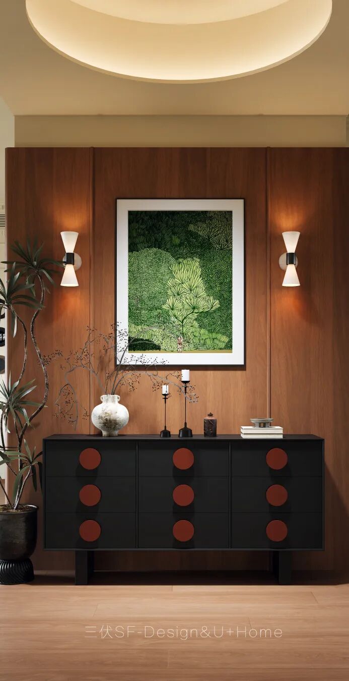 三伏新作丨时尚果然是个轮回，绿植填满角落，独居青年的中古家-14