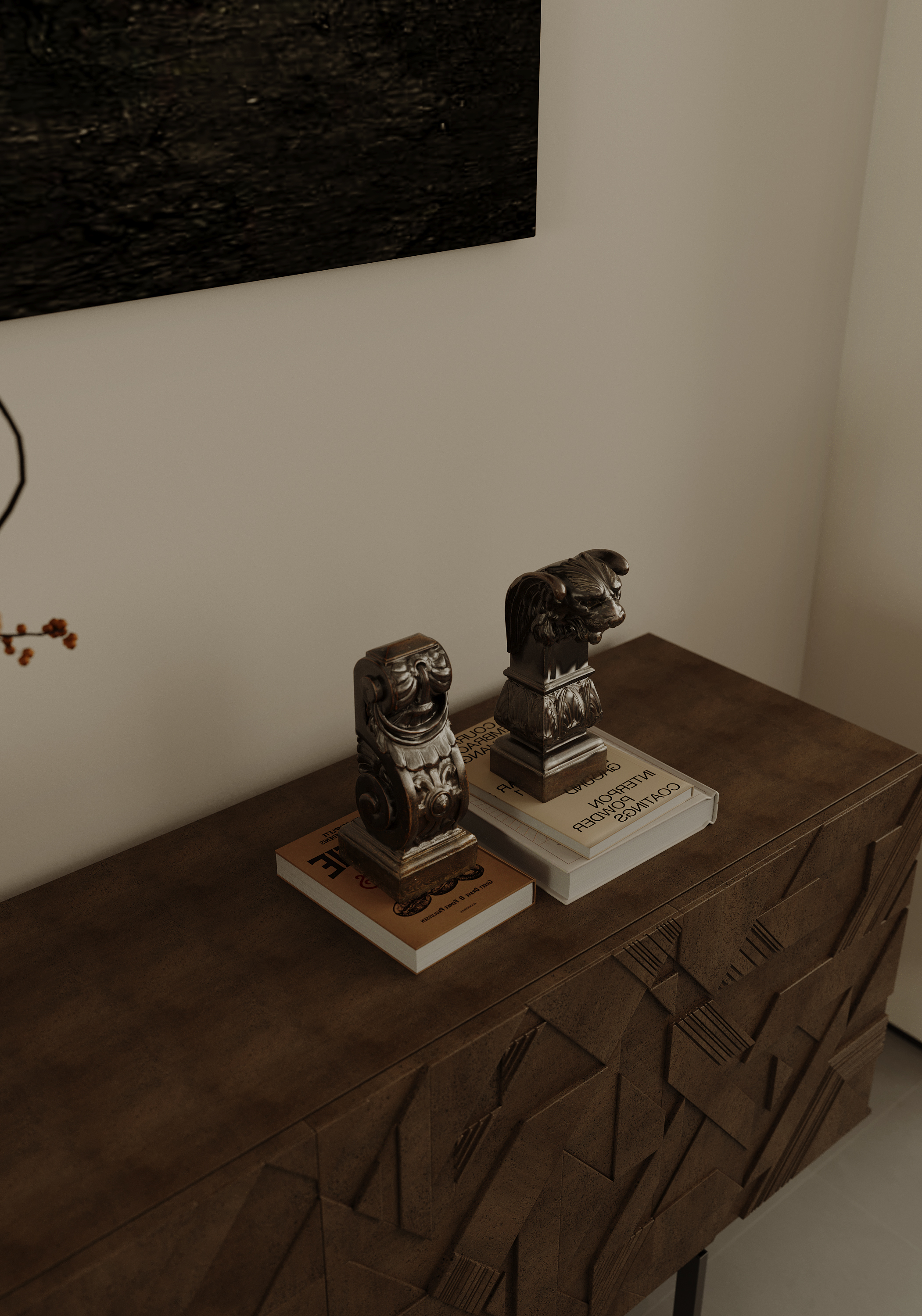 中古风家装丨禾艺视觉设计表现-9